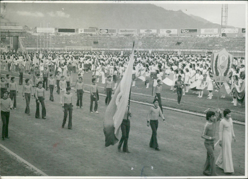 Inter- college games (Olympiades Estudiantes) - Vintage Photograph