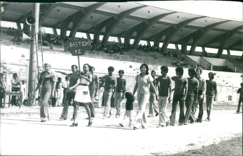 Community football championships - Vintage Photograph