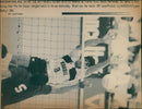 Panamerican Games In Cuba: Volleyball: Brazil- Puerto Rico - Vintage Photograph