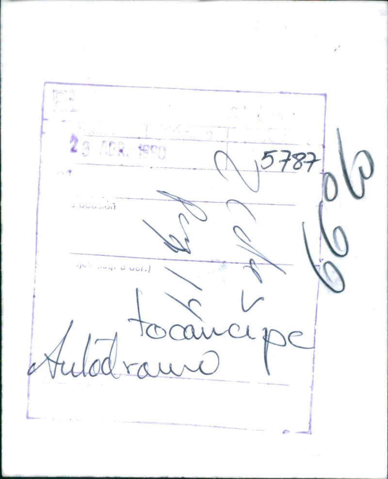 Car racing - Vintage Photograph