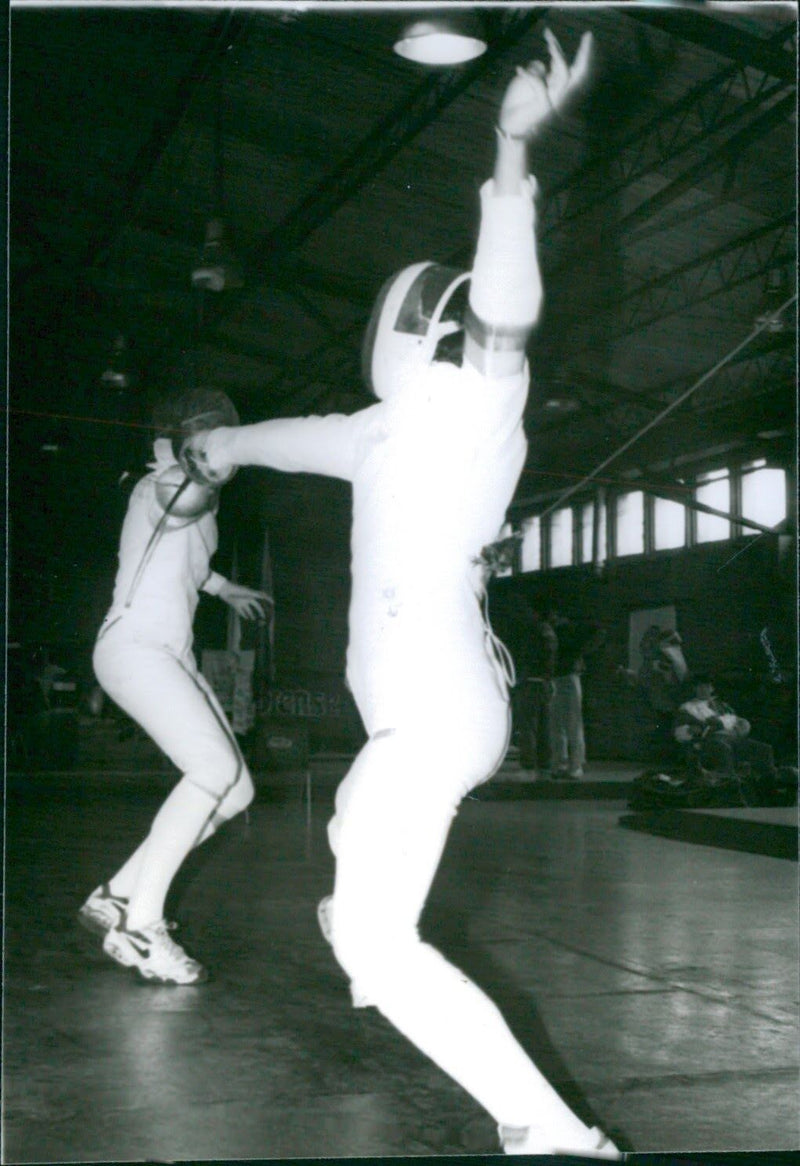 Fencing - Vintage Photograph