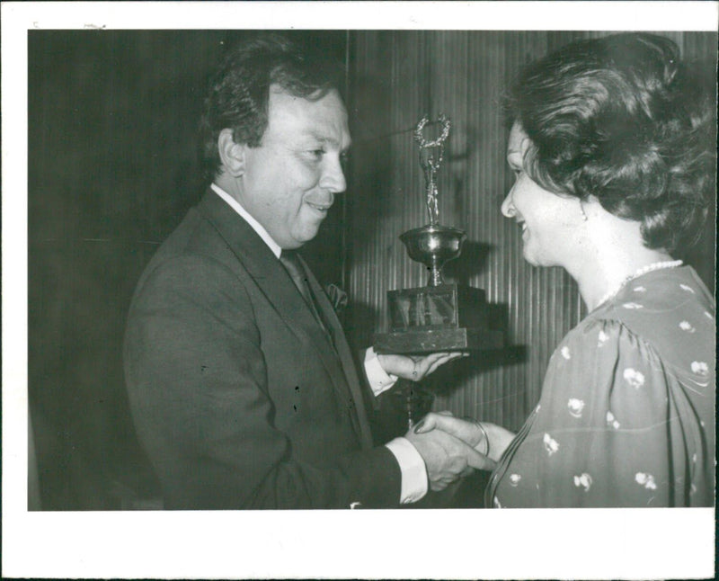 Doña Zapata, wife of Chess grand master Alonso Zapata - Vintage Photograph