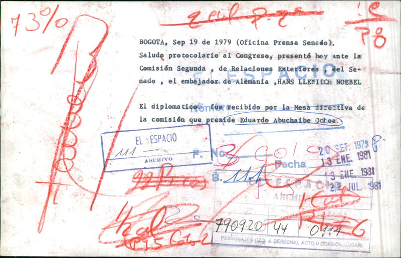 Eduardo Abuchaibe Ochoa - Vintage Photograph