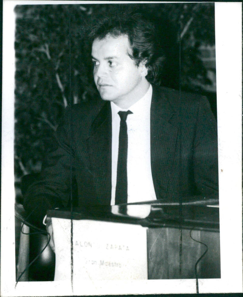 Alonso Zapata - Vintage Photograph