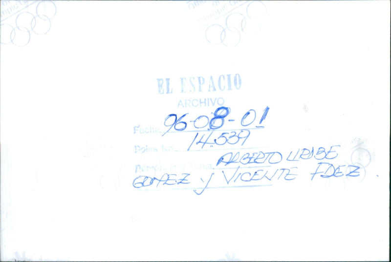 Alberto Uribe Gomez and Vicente Fernandez - Vintage Photograph