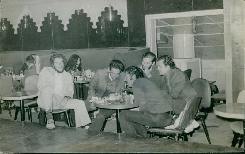 Friday night in Bogota - Vintage Photograph