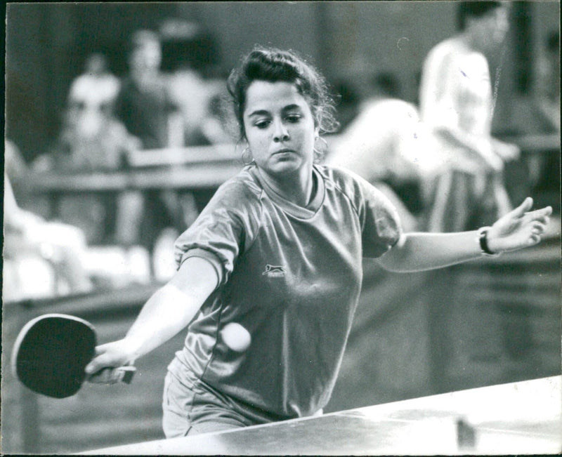 Table Tennis - Vintage Photograph