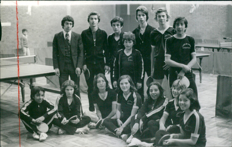 Table Tennis - Vintage Photograph