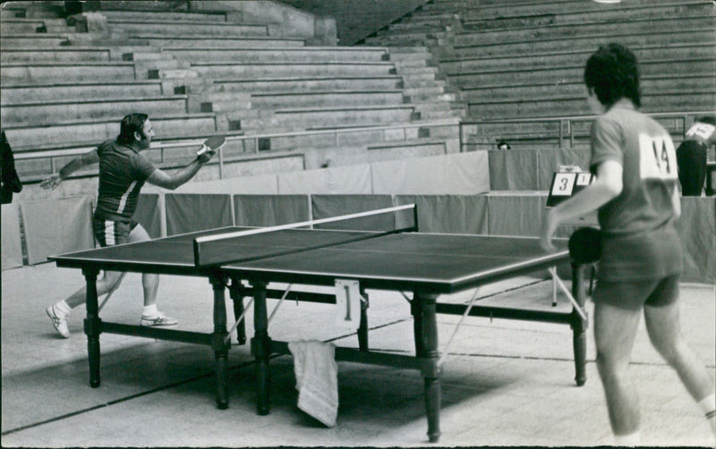 Table Tennis - Vintage Photograph