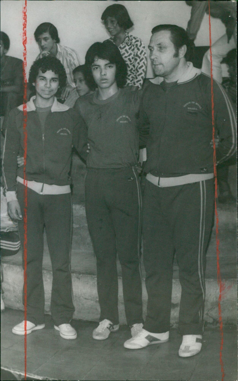 Brazil table Tennis Championship - Vintage Photograph