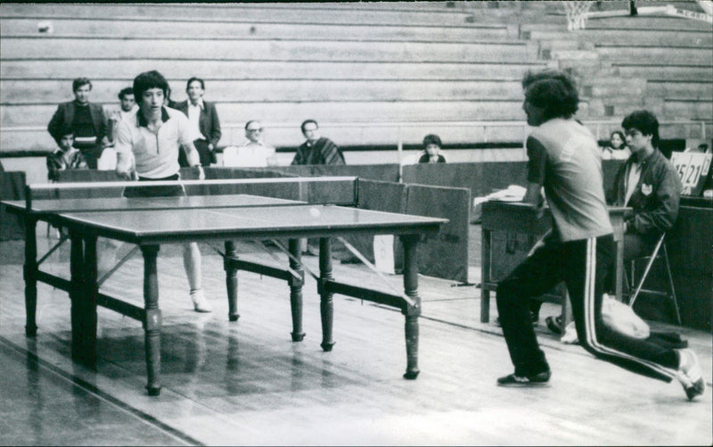 Table Tennis - Vintage Photograph