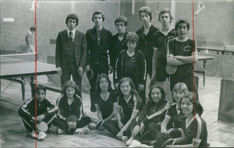 Table Tennis - Vintage Photograph