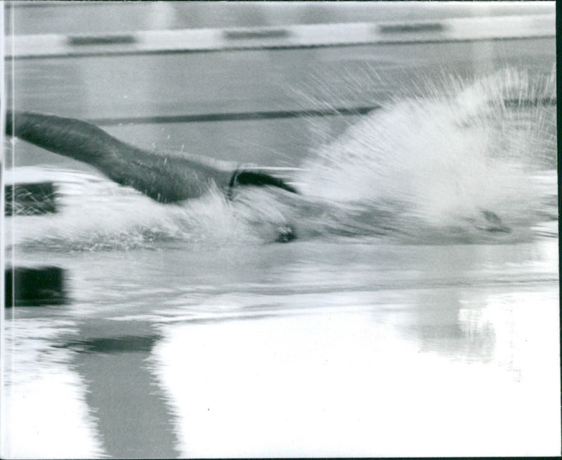 14th South American Cadet Championships Swimming - Vintage Photograph