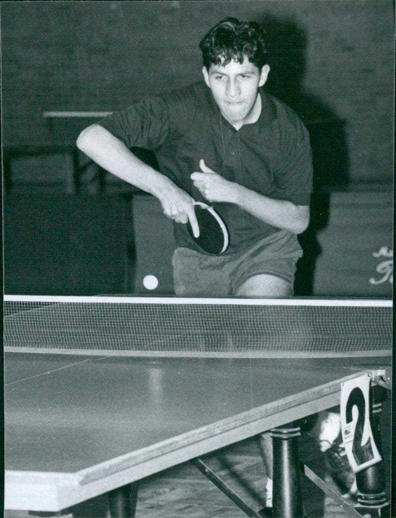Table tennis - Vintage Photograph