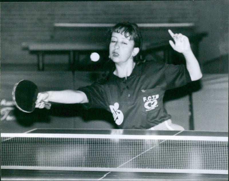 Table Tennis - Vintage Photograph