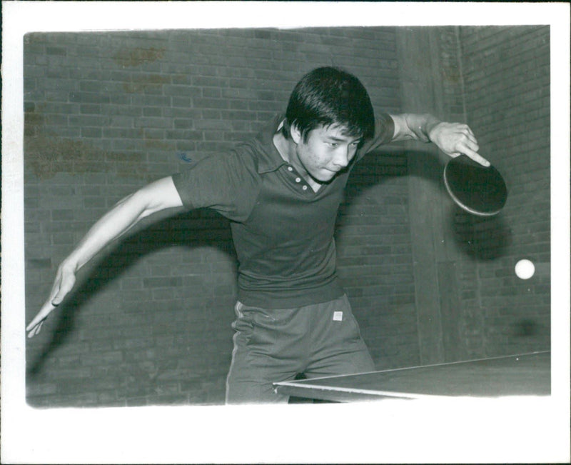 Table Tennis - Vintage Photograph