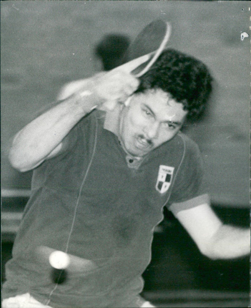 Table Tennis - Vintage Photograph