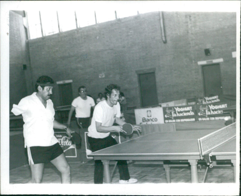 Table Tennis - Vintage Photograph