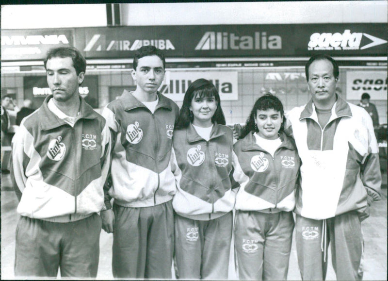 Table Tennis - Vintage Photograph