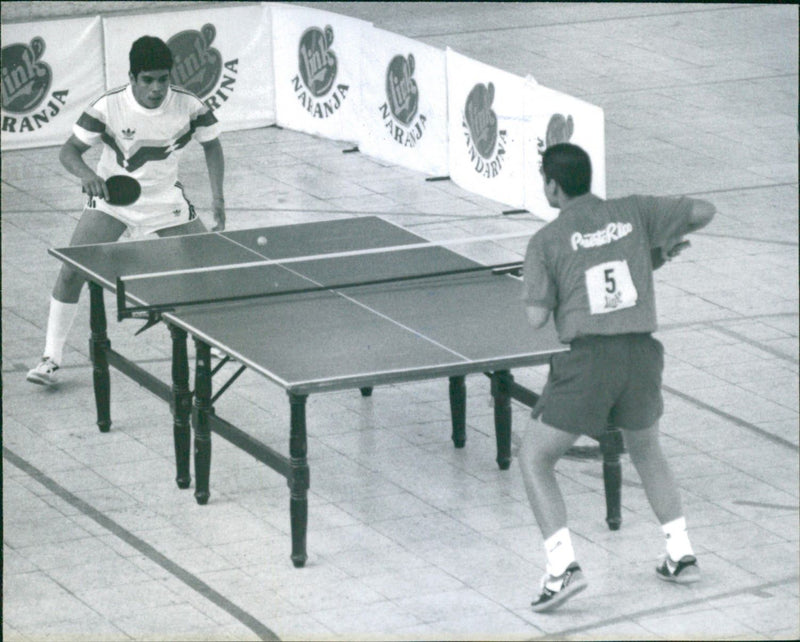 Table Tennis - Vintage Photograph