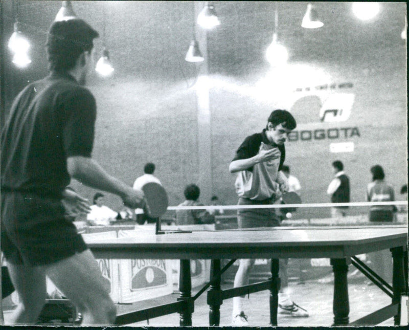 Table tennis - Vintage Photograph