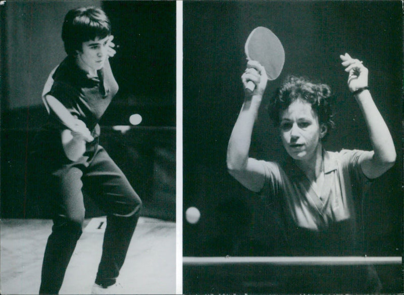 Table Tennis - Vintage Photograph