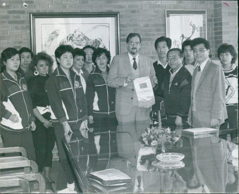 Table Tennis - Vintage Photograph