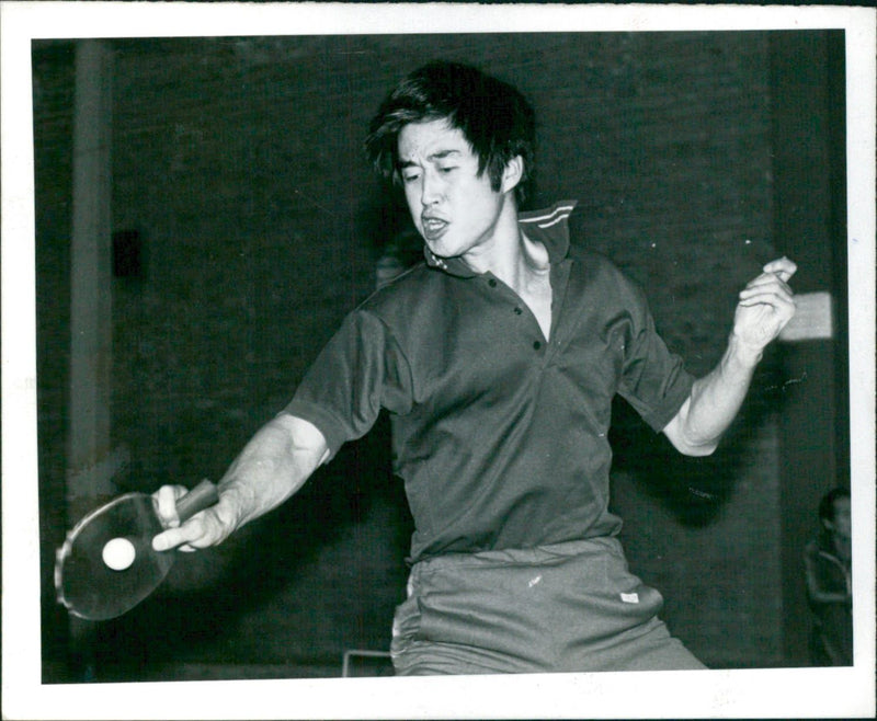 Table Tennis - Vintage Photograph