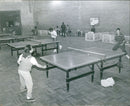 Table tennis in Colombia - Vintage Photograph