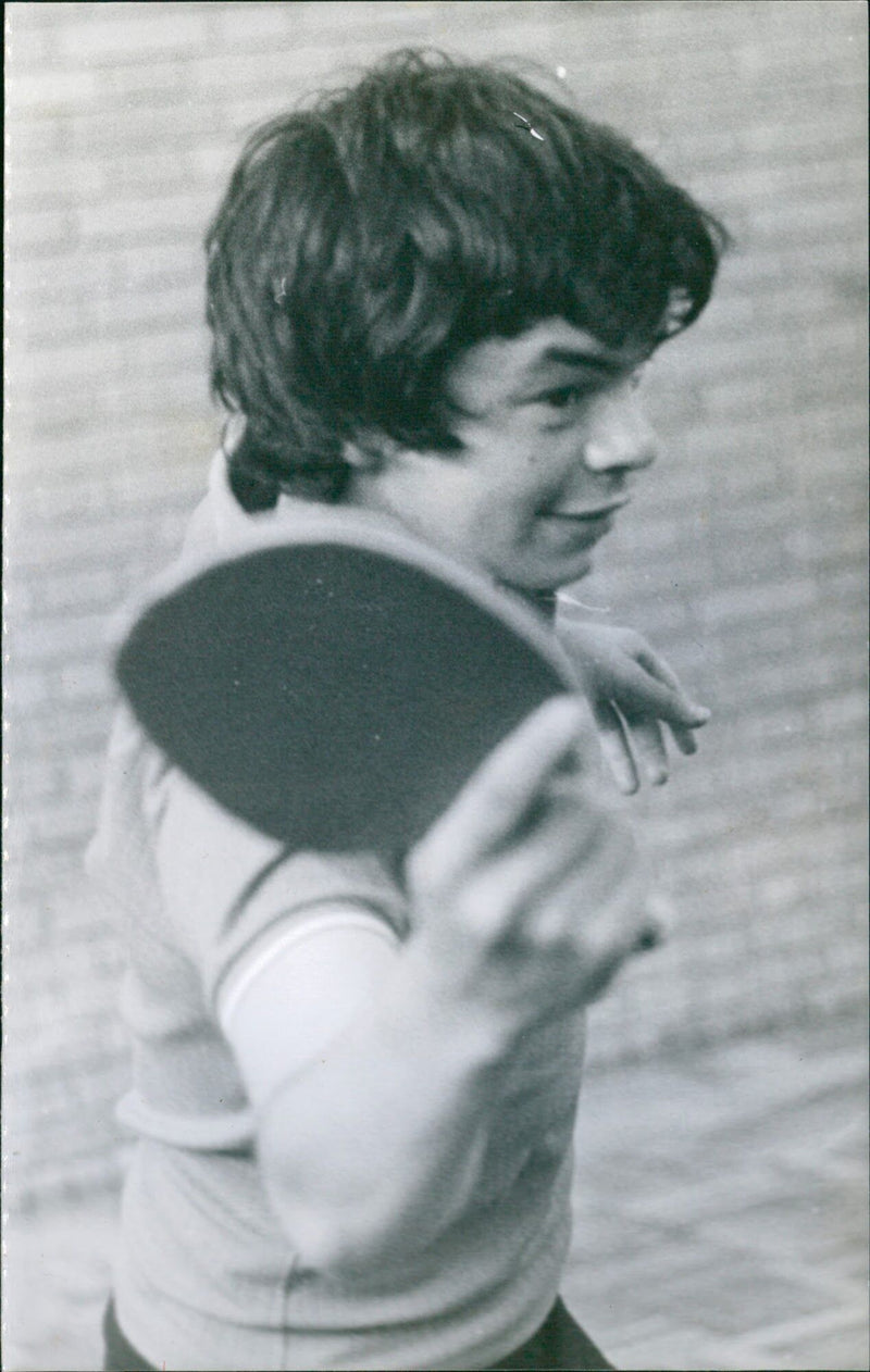 Table tennis - Vintage Photograph