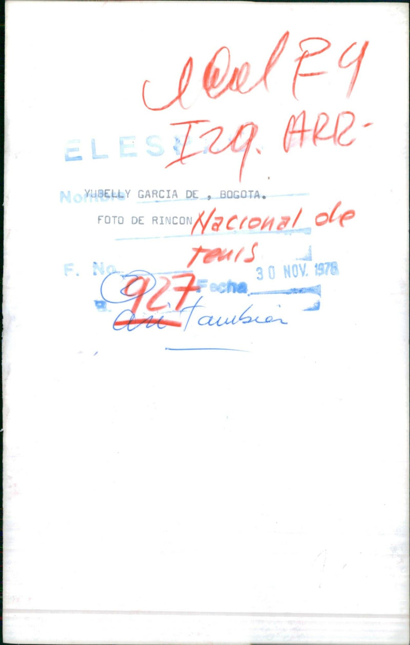 Table tennis - Vintage Photograph