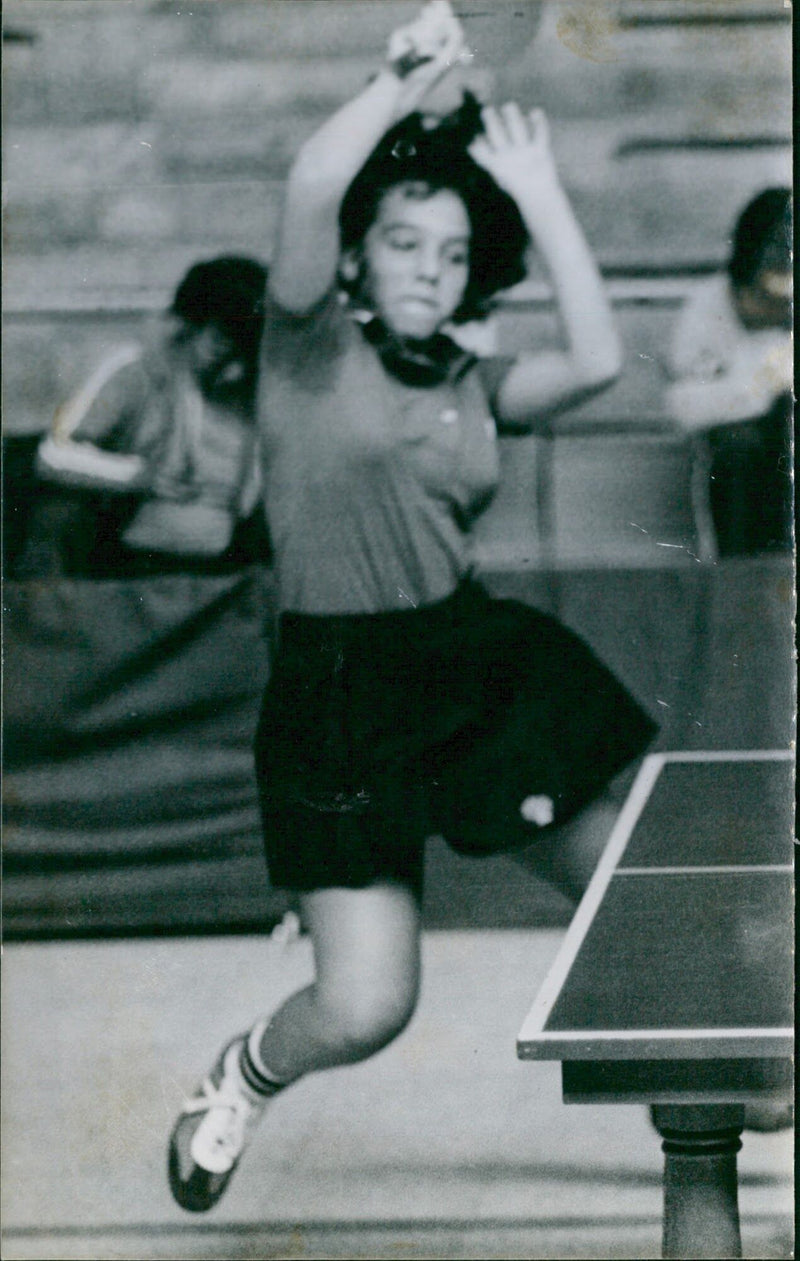 Table tennis - Vintage Photograph