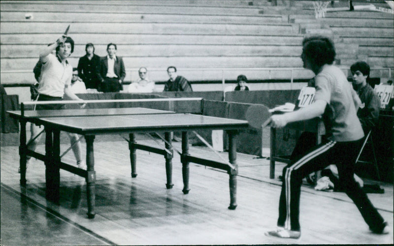 Table tennis - Vintage Photograph