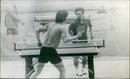 Table tennis - Vintage Photograph