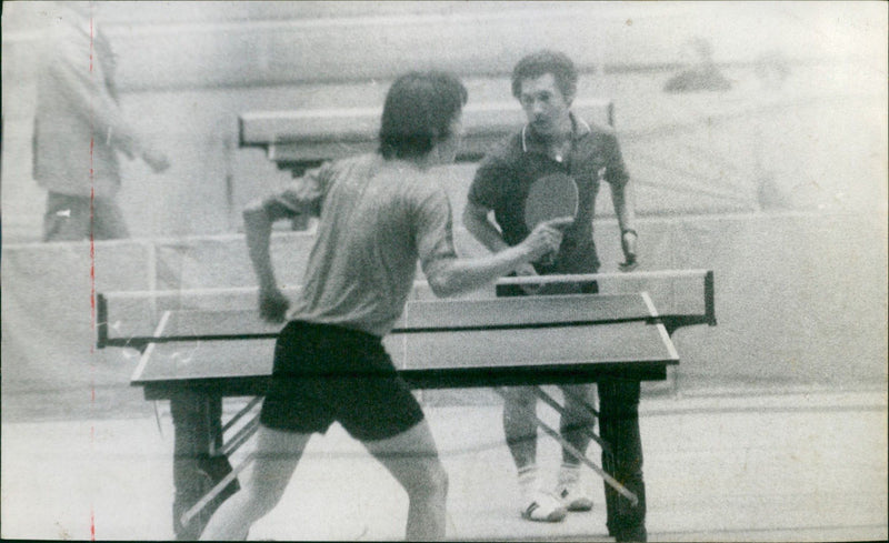 Table tennis - Vintage Photograph