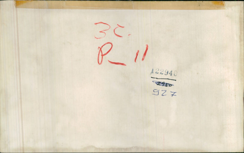 Table tennis - Vintage Photograph