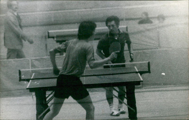 Table tennis - Vintage Photograph