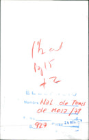 Table tennis - Vintage Photograph