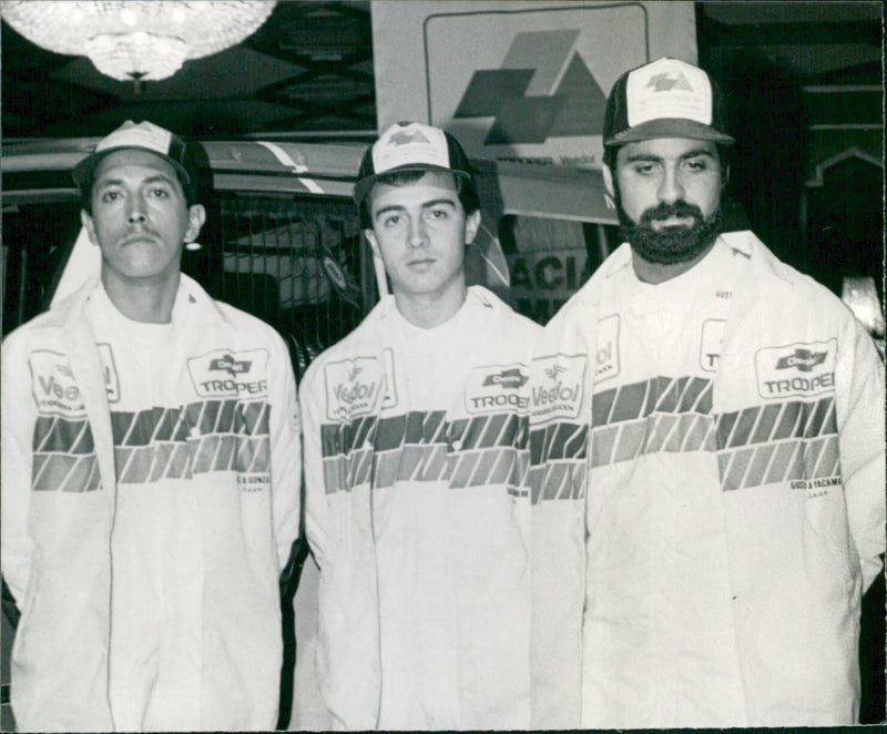 Raúl Romero, Gustavo Yacamán, and Luis Gonzalez - Vintage Photograph