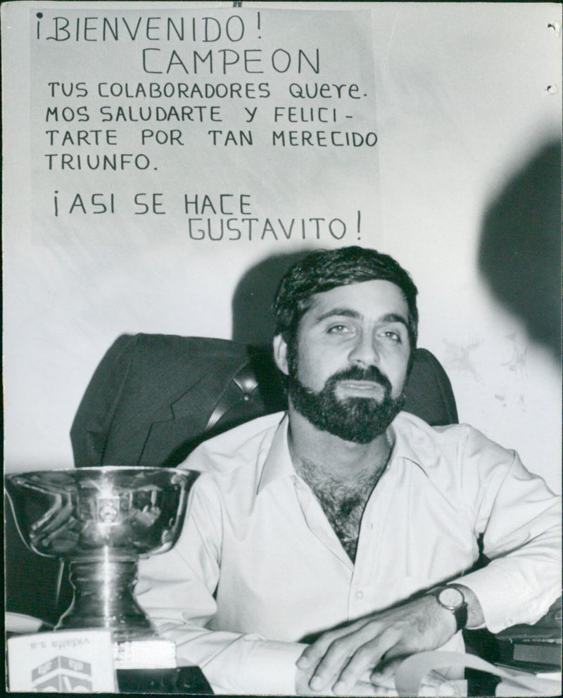 Gustavo Yacamán - Vintage Photograph