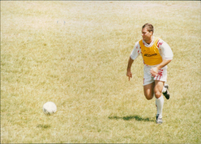 Football: Venezuela international football team - Vintage Photograph