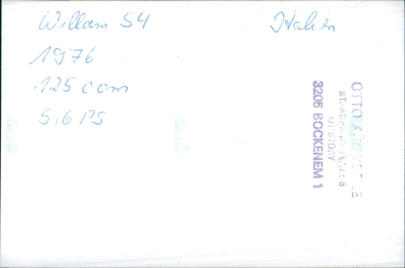 1976 William S4 - Vintage Photograph