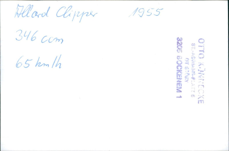 1955 Allard Clipper - Vintage Photograph