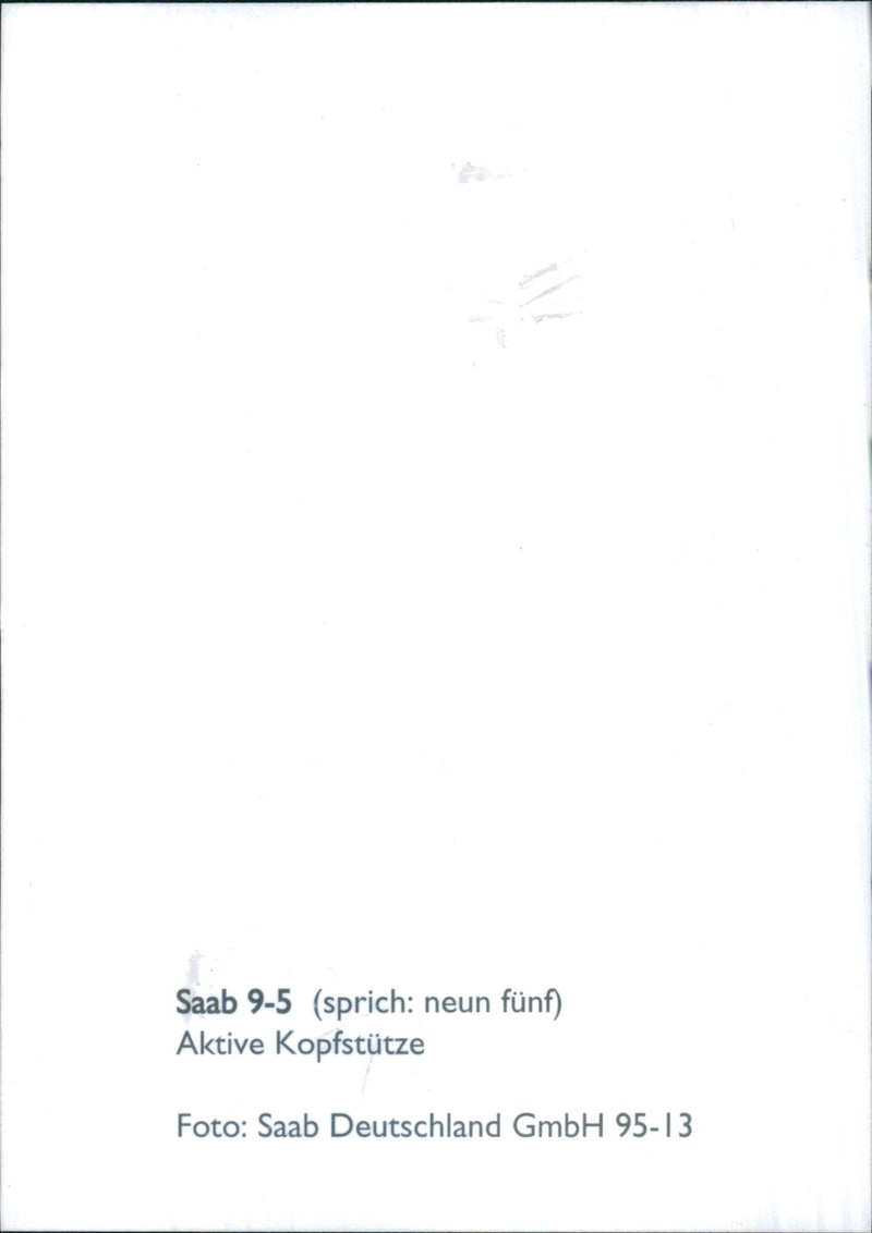 Saab 9.5 - Vintage Photograph