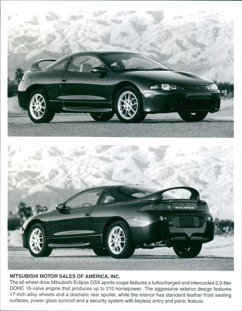Mitsubishi Eclipse GSX - Vintage Photograph