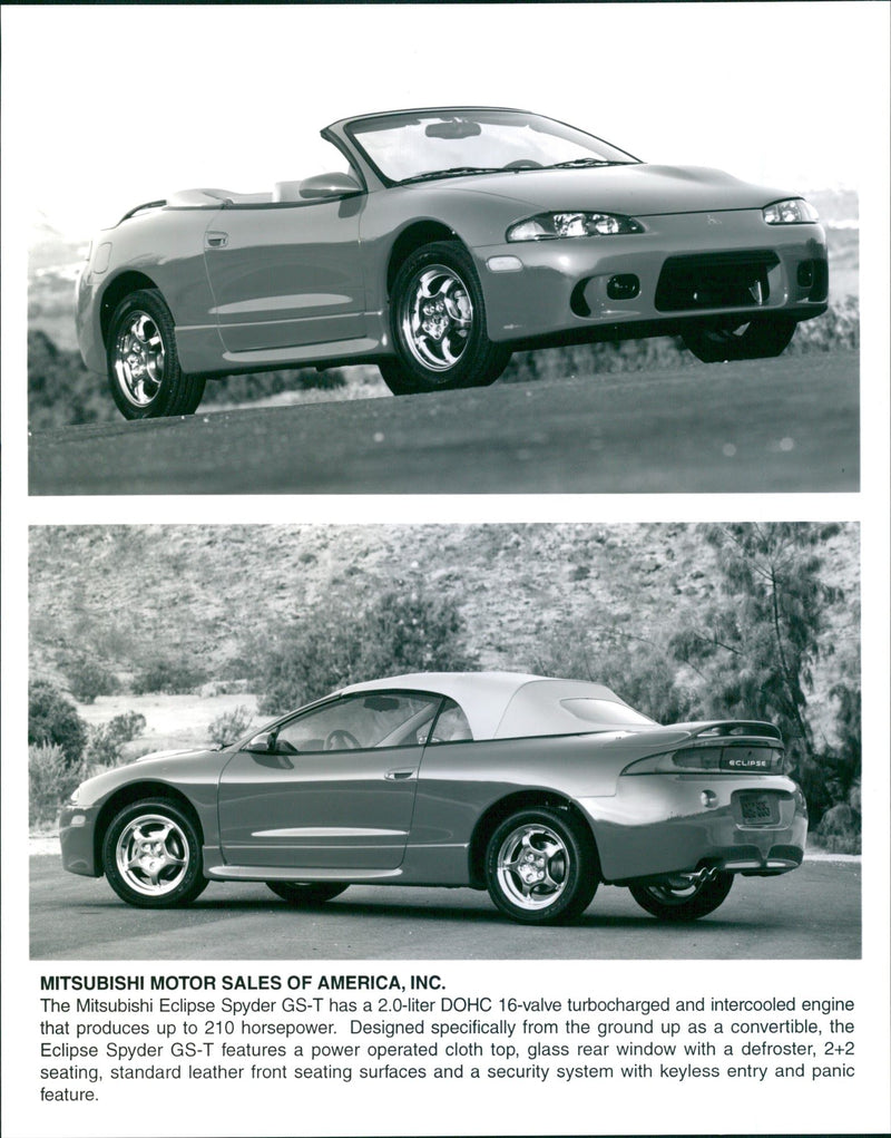 Mitsubishi Eclipse Spyder GS-T - Vintage Photograph