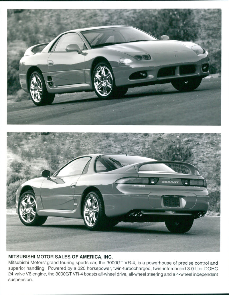 Mitsubishi 3000GT VR-4 - Vintage Photograph