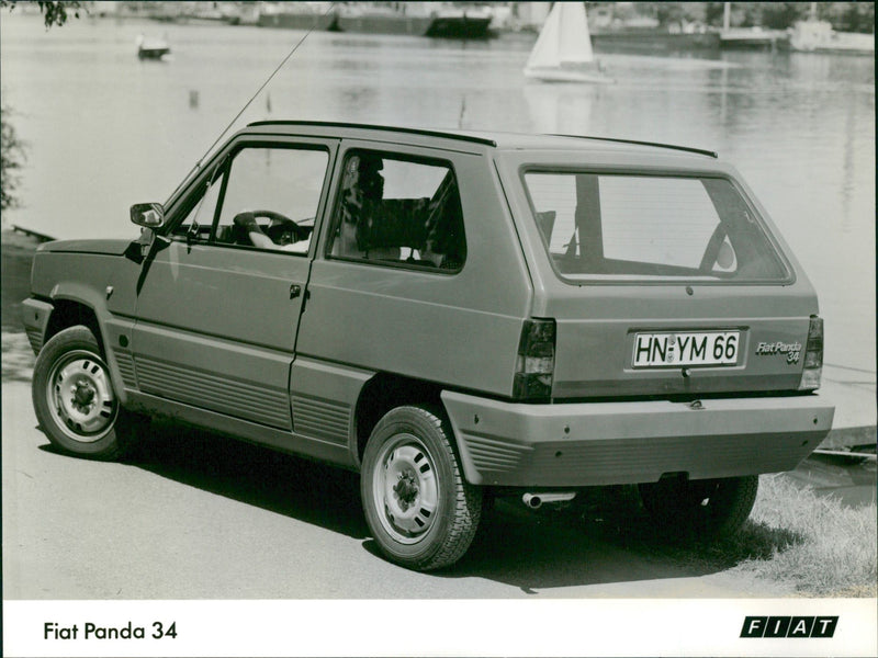 1981 Fiat Panda 34 - Vintage Photograph