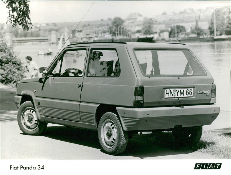 1981 Fiat Panda 34 - Vintage Photograph