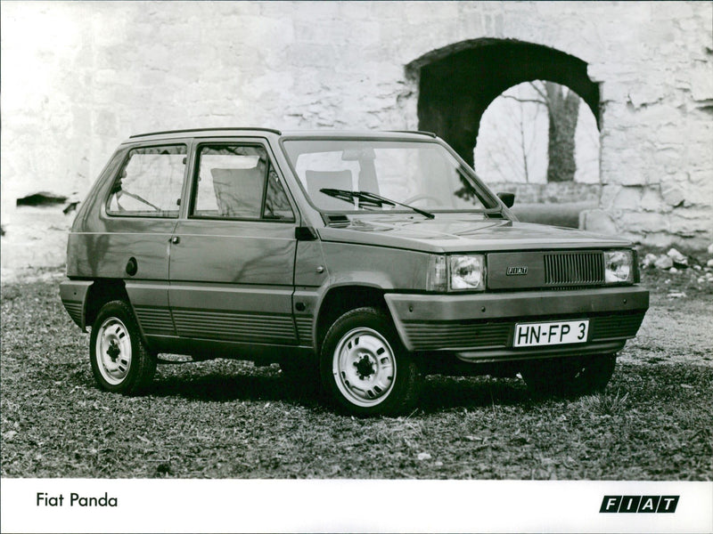 1981 Fiat Panda - Vintage Photograph